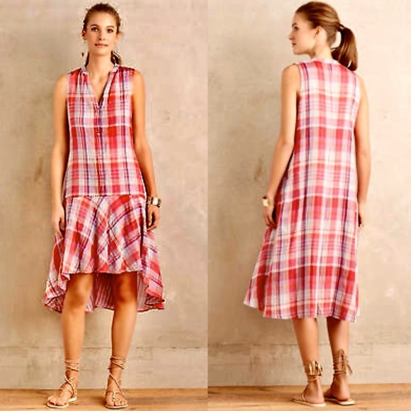 Anthropologie Dresses & Skirts - MAEVE Anthropologie Plaid Dress